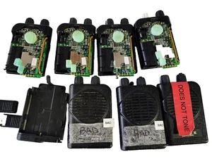 Lot 7 Motorola Minitor IV 4 UHF Stored Voice Pagers 450-512 MHz w Parts Repair - Picture 1 of 11