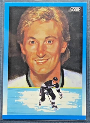 Wayne Gretzky DT 1991-92 Score Canadian Bilingual #376 - Image 1 of 2