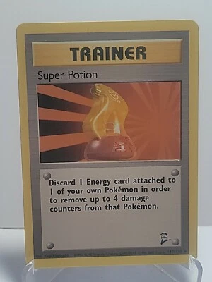 Super Potion 117/130 Pokemon Base Set 2 Trainer Uncommon LP Used See Pictures - Image 1 of 4