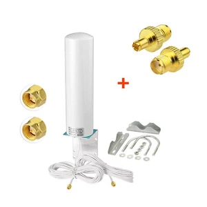 MIMO TS9/SMA 3G 4G LTE Bracket Mount Antenna For Netgear NIGHTHAWK M1 MR1100 ZTE - Picture 1 of 12