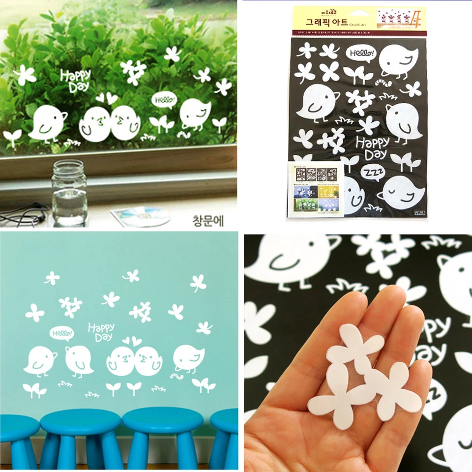 Glow in The Dark Footprint Foot Stickers Luminescent Kids Room Decor Arrow Puppy