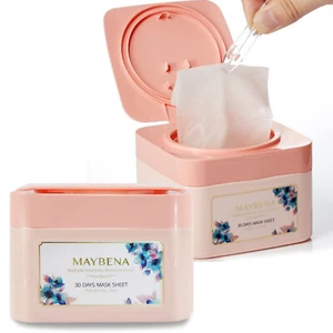 Maybena 30 Days Mask Sheet Daily Pull out Skin Care Moisture Korean Pack 2 Box - Picture 1 of 12