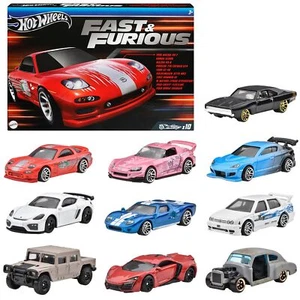 Hot Wheels Wild Speed Fast & Furious HVX27 10 Autos im Paket - Bild 1 von 7