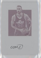 2015-16 Panini National Treasures Printing Plate Magenta 1/1 Gordon Hayward n0j
