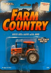 ERTL Agco Allis 6690 with AWD 1:64 Scale Diecast Tractor #1224 - Picture 1 of 2
