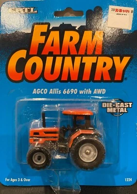 ERTL Agco Allis 6690 with AWD 1:64 Scale Diecast Tractor #1224 - Image 1 of 2