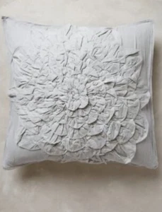 Anthropologie GEORGINA euro sham sky - Picture 1 of 1