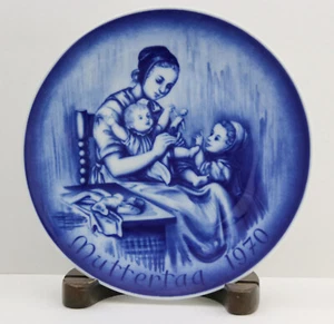 1970 Bareuther Mothers Day Plate. Germany  - Imagen 1 de 3