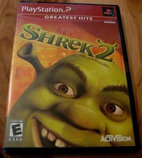Shrek 2 Greatest Hits Sony PlayStation 2 OOP With Game Manual PS2 2004 USA
