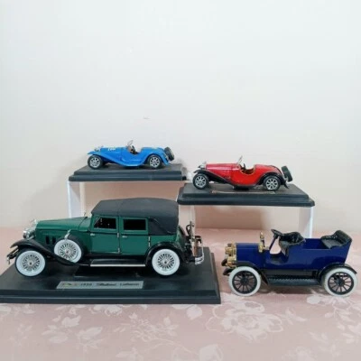 1932 PACKARD LEBARON SIGNATURE Vintage DIECAST MODEL 4 CARS MODELS BUGATTIS - Image 1 of 4