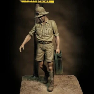 1/35 Resin Figuren Modell Soldat ungebaut unbemalt - Bild 1 von 1