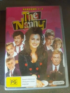 The Nanny Season 1 2 3 (DVD, 1993) Fran Drescher Comedy Region 4 ~ #210 - Picture 1 of 2