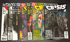 IDENTITY CRISIS #1-7 (DC Comics 2004) -- #1 2 3 4 5 6 7 + 2nd Pr #1 -- FULL Set