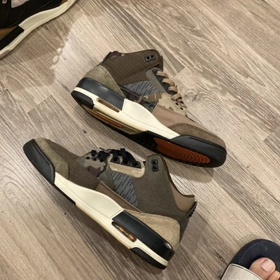 Jordan 3 Patchwork Sneakers Size 10.5 - Image 1 of 4
