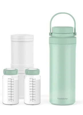 Enfriador de leche materna portátil Koalababy 22 oz - Enfriamiento 24 horas - Verde Foto 1 de 4