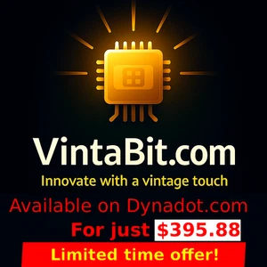 VintaBit.com | Brandable domain name for sale com | Premium domain name for sale - Picture 1 of 2