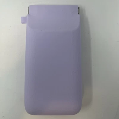 Purple Portable Silicone Sunglass Case Soft Hangable Storage Pouch Foto 1 de 4