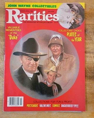 John Wayne Rarities March-April 1983 Magazine NICE NO LABEL - Image 1 of 3