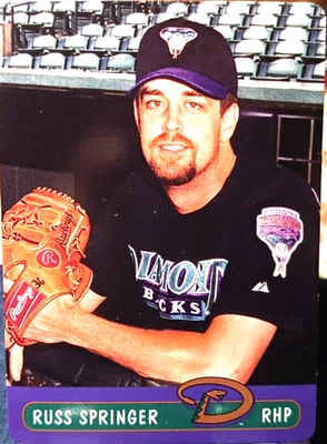 2000 Keebler Baseball Card - Russ Springer Arizona D'backs #17 (NM) Free Returns - Image 1 of 2