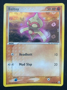Pokémon TCG Baltoy EX Hidden Legends 53/101 Holo Common - (LP) - Picture 1 of 2