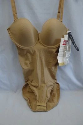 BODY WRAP Firm Control Bodysuit 44003 Nude Large NEW  3 way NWT - Image 1 of 4