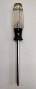 Vintage Craftsman T25 Torx Screwdriver Clear Handle 41476 B WF USA - Picture 1 of 8