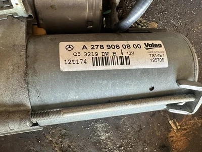 Motor de arranque usado se adapta a: Mercedes-benz Mercedes clase s 166 2013 tipo ML550 grado Foto 1 de 4