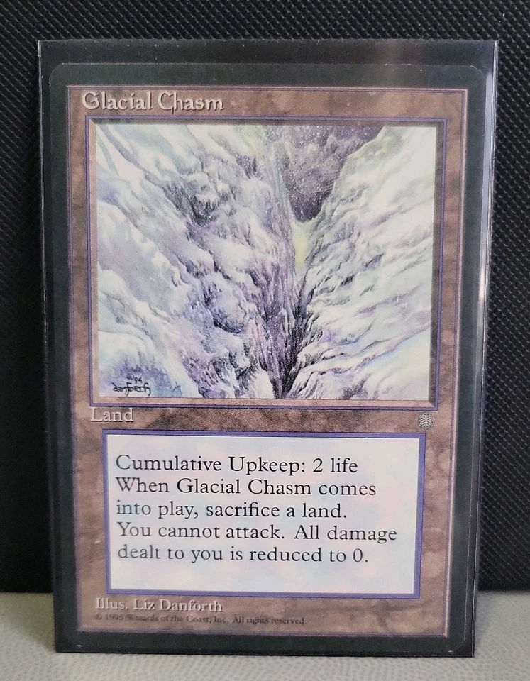 Mtg GLACIAL CHASM LP Ice Age  - Image 1 of 1