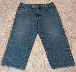 Calvin Klein Damen REHEMED Denim Jeans zu Caprihose Größe 32x23 (Original 32x30) - Bild 1 von 10