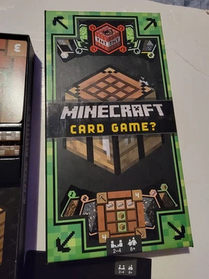 Minecraft Card Game - 2 to 4 players - Ages 8+ - Mattel games - Image 1 of 4