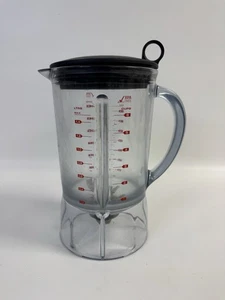 Breville BBL560XL Hemisphere Blender 6-Cup Pitcher Jar w/ Lid No Cap READ - Picture 1 of 8