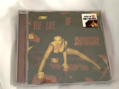 Taylor Swift The Life of a Showgirl Target Exclus CD with Poster/ NEW Sealed Foto 1 de 3