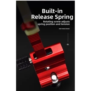 Anti Drag Reel Seat Heavy Duty Fishing Rod Holder Lock Adjustable Tension - Picture 1 of 18