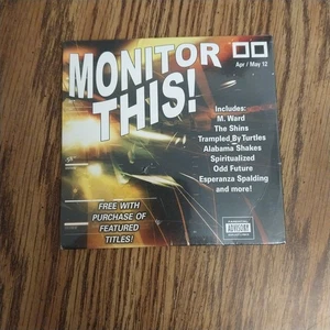 Monitor This! CD Apr / May 2012 M. Ward The Shins Trampled by Turtles New - Picture 1 of 2