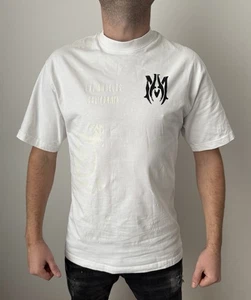 Amiri Men’s T-Shirt MA CORE LOGO TEE White Size L - Picture 1 of 16
