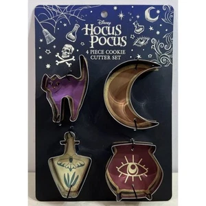 Juego de 4 cortador de galletas Disney Hocus Pocus - NUEVO - Imagen 1 de 2