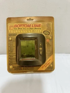 Bottom Line Tournament 1101 Fish finder 128 Vertical Pixels Water Temp Sealed - Picture 1 of 2