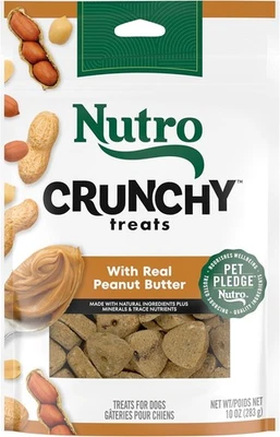 Nutro Crunchy Dog Treats with Real Peanut Butter, 10 oz. Bag - Image 1 of 4