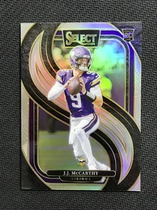 2024 Panini Select Premier Level Silver #134 J.J. McCarthy RC Rookie Vikings -HD - Bild 1 von 5
