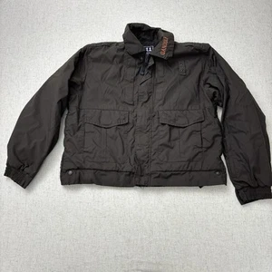 511 Tactical Series Jacket Men Medium Brown Lined Duty Waterproof Fleece Cargo - Picture 1 of 9