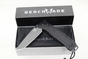 Benchmade Bailout 537GY Black Grivory 3.38'' Folding Pocket Knife - Picture 1 of 5