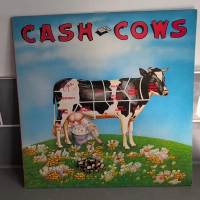 VARIOUS ARTISTS - CASH COWS 1980 VIRGIN COMPILATION VINYL LP MILK1 A2/B1 EX/VG - Image 1 of 4