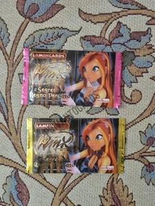 2 Winx Beutel Das Geheimnis des verlorenen Königreichs Lamincards Versiegelt Pakete - Bild 1 von 2