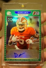 /25 DEVONTA SMITH 2021 Leaf Pro Set Metal 1989 Green Rainbow SSP Rookie AUTO RC