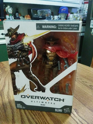 Overwatch Ultimates - McCree - 6-Inch Action Figure - 2019 Blizzard Open Box Cover