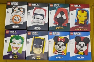 Lego Brick Sketches - Complete Collection - BNIB - UK - Picture 1 of 3