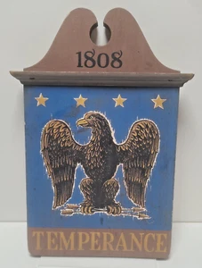 Vintage Reproduction Temperance Eagle Bar Tavern Sign of Early America Yorkcraft - Picture 1 of 4