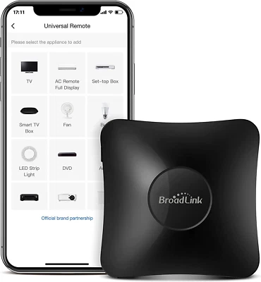 Broadlink RM4 Pro Smart Remote Control Hub Wi-Fi IR/RF Blaster for Smart Home Au - image 1 of 4