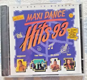 Maxi Dance Hits 93 (2 CD´s) NEU OVP Haddaway, Culture Beat, Dr. Alban, Lof - Bild 1 von 2