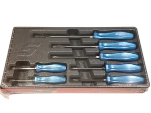Herramientas a Presión NUEVO SDDX70APB 7 Piezas AZUL PERLA Mango Duro Combo Juego de Destornilladores - Imagen 1 de 8